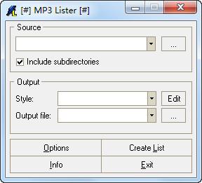 MP3 Lister,MP3 Lister下载
